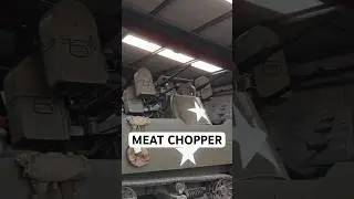 Eden Camp Museum’s MEAT CHOPPER! #tank #military #panzer #ww2 #tanks #panzers #halftrack #50cal