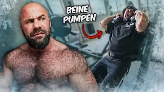 Heißes Beintraining im eiskalten Norden