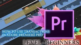 How to use transactions in Adobe Premiere Pro tutorial in Hindi - Edit Magic