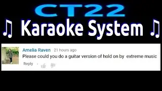 Extreme Music - Hold On KARAOKE GUITAR REQUEST
