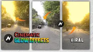 CINEMATIC GLOW effect tutorial | viral Reels video Colour Grading | Node video Editing - Tutorial