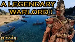 TOTAL WAR:PHARAOH - LEGENDARY ODYSSEUS ! THE RISE OF A LEGENDARY WARLORD! Episode 1