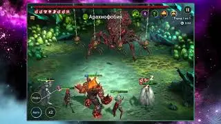 Фарм 20 паучихи только эпическими героями в игре Raid Shadow Legends