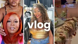 SUMMER VLOG :: ERRANDS, NIGHT OUT, WATCH ME WORK . . .