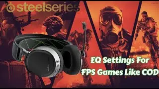 Steelseries 9x 7p+ EQ settings for FPS games like COD Warzone & Tom Clancy  siege (read description)