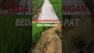 Beda Kepentingan, Beda Pendapat #obyek #wisata #alam #desa #gunung #alami #nature