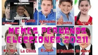 Memes debate presidencial Perú 2021 | memes Peruanos