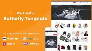 How to install Butterfly - Website Template For Fashion Clothes Online