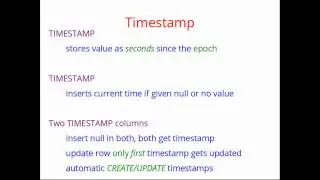 SQL Data Types