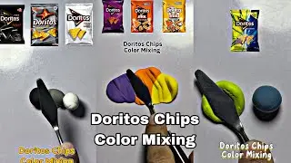 Doritos Chips Color Mix ! What Color Mixed ?