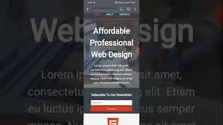 Simple website using HTML and CSS  with source-code 