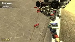 Gmod explosive Monster Jeep
