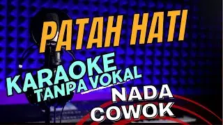 patah hati karaoke dangdut koplo nada cowok lirik tanpa vokal