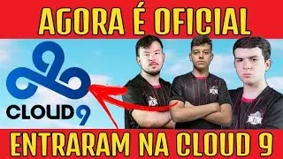 OFICIAL!! NICKS, BLACKOUTZ E DK NA CLOUD9 | Fortnite
