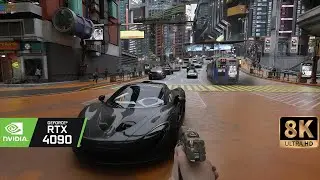 [8K] Cyberpunk 2077 with New Ultra Realistic Ray Tracing Mod | Photorealistic Night City