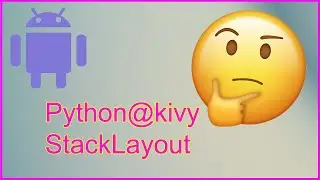Python @kivy Scatterlayout simple android app