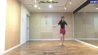 사랑옥  Line dance   -   DEMO & TUTORIAL