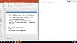 CS in Python - Unit 5 Video 5A - Random Numbers (Part 1)
