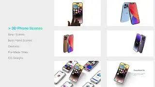 App Promo Toolkit || Phone 14 Pro - After Effects Template Videohive