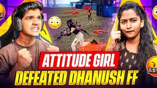 TELUGU ATTITUDE🤬 GIRL DEFEATED ME 😱 | 0 - 7 🤯 | FREE FIRE IN TELUGU 