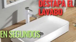cómo destapar un lavabo