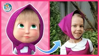 Masha And Bear All Characters IN REAL LIFE- LEYA PRO