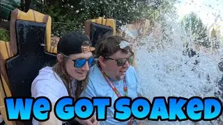 We got soaked!!