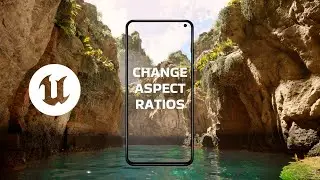 UE5.5 How to Change Your Aspect Ratio in UNREAL ENGINE