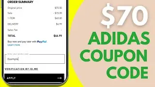 Adidas Coupon: How To Get $70 Adidas Promo Code (2024)
