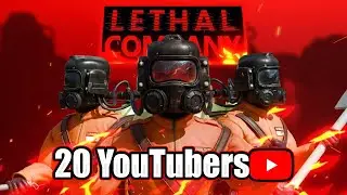 20 Youtubers Challenge Lethal Company On The Hardest Difficulty (Buts its actually 10)
