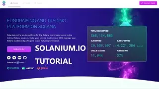 TUTORIAL KILAT SOLANIUM.IO PLATFORM IDO (LAUNCHPAD)