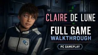 Claire de Lune Full Game Walkthrough - Sci-Fi Puzzle Adventure Gameplay PC