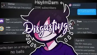 The Most Disgusting Minecraft YouTuber; Dam