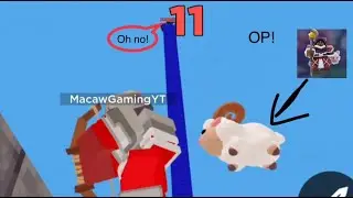 Roblox bedwars | This is why Sheep Herder kit is *OP* in roblox bedwars…