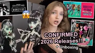 CONFIRMED 2026 Skullectors + NEW Creeproductions 👀 | Barbie x Frankie Unboxing