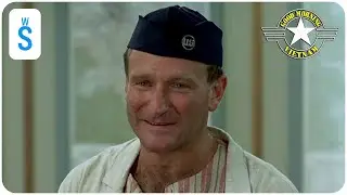 Good Morning, Vietnam (1987) | Scene: Adrian Cronauer arrives in Saigon to work as a DJ