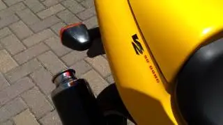 VTR1000F met open Laser dempers