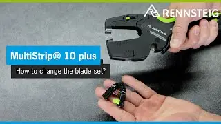 RENNSTEIG | How to change the blade set of a MultiStrip® 10 plus?