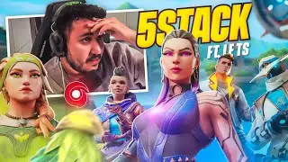 NOTRE FIVE STACK EST AU POINT ! (Valorant ft. Squeezie, Etoiles, Itachi & Akytio)