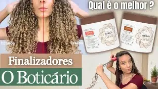 O Boticário's Curly or Kinky Hair Cream? Which is Better? Comparative Review + Day After