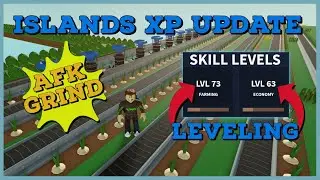 This is how I quickly leveled my ECONOMY and FARMING in Islands! Roblox Islands XP Update