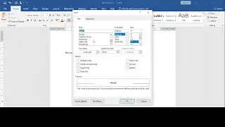 Changing default font name & Size in Microsoft Word