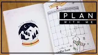 PLAN WITH ME | December 2019 Bullet Journal Setup