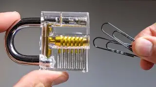Aprendo a Abrir Cerraduras con Clips
