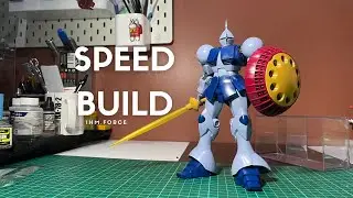 Speed Build MG Mobile Suit YMS 15 Gyan Principality Of Zeon Prototype Close Combat Mobile Suit