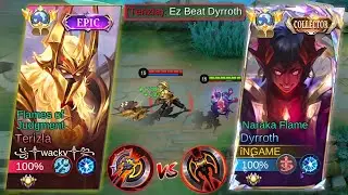 DYRROTH VS PRIME TERIZLA🔥WHO IS THE KING OF LIFESTEAL? - EXP LANE BUILD TUTORIAL 2024