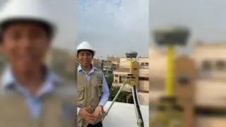 Receptor GNSS Trimble | Levantamiento Estatico Relativo