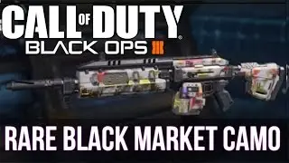 Black Ops 3 RARE CAMO BLACK MARKET