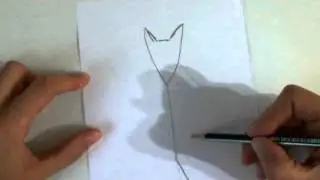 Рисуем быстро и просто. Как нарисовать Лису очень просто.