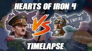 [HOI4] Kaiser vs Führer - Which is the best Germany? - HOI4 Timelapse